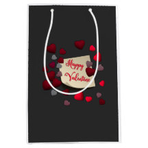 Valentinstag-Geschenktasche