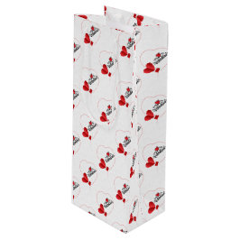 Valentinstag Geschenktüte Für Weinflaschen