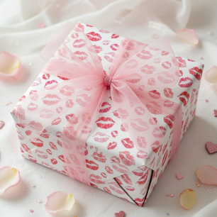 Valentinstag-Geschenkverpackung süße Liebe Kokette Geschenkpapier