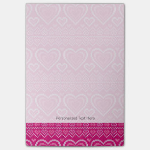 Valentinstag Gestank Muster 2 Post-it Klebezettel