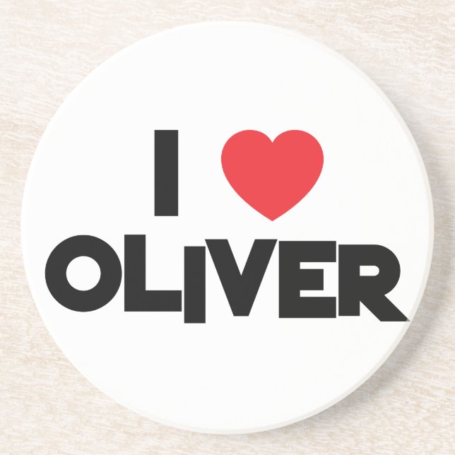 Valentinstag Getränkeuntersetzer (Vorne)