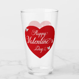 Valentinstag Glas
