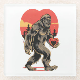 Valentinstag Glasuntersetzer