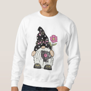 Valentinstag Gnome Coffe Liebe Herz Sweatshirt