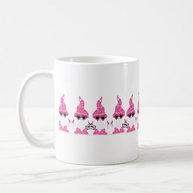 Valentinstag Gnome Kaffeetasse (Links)