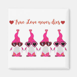 Valentinstag-Gnome Magnet