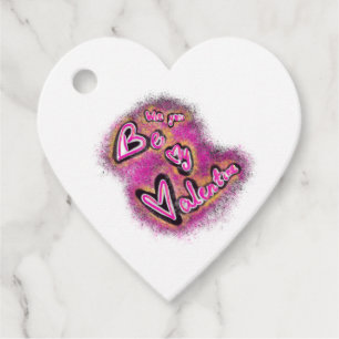 Valentinstag Graffiti Geschenkanhänger