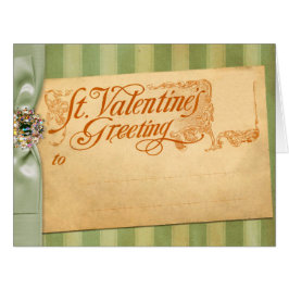 Valentinstag Gruß Antike Vintag