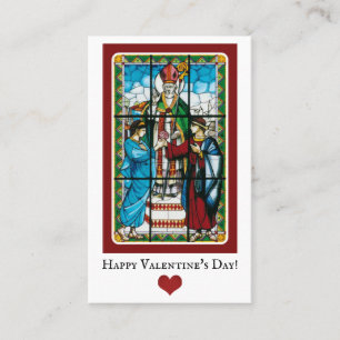 Valentinstag Gruß religiöse Gebetskarten Visitenkarte