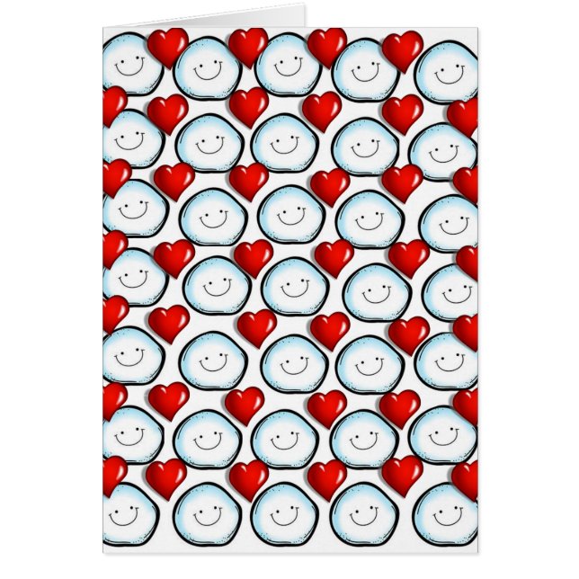 Valentinstag Grußkarte (Vorne)