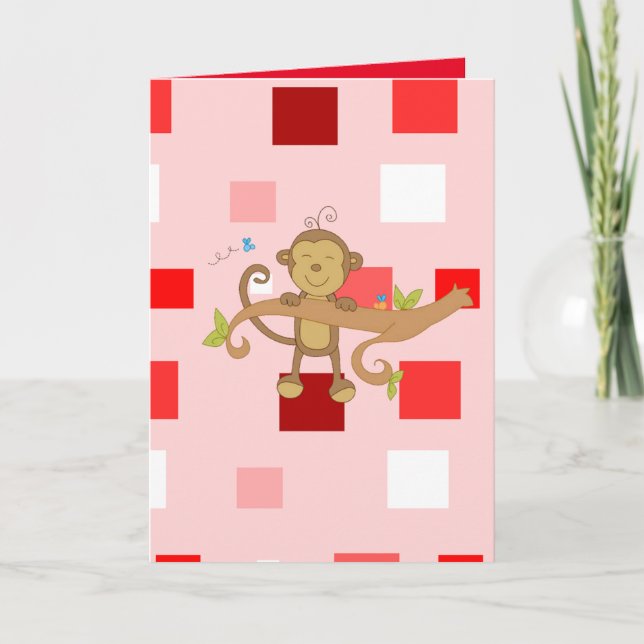 Valentinstag Grußkarte Feiertagskarte (Vorderseite)