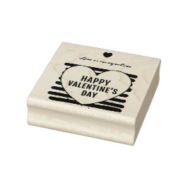 Valentinstag Gummistempel