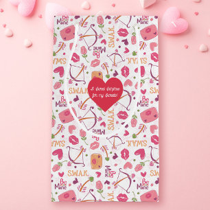Valentinstag Hearts & Kisses Geschenktasche Kleine Geschenktüte