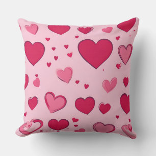 Valentinstag Hearts Pillow 01 Kissen