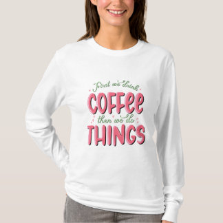 Valentinstag-Hemd, Valentine-Kaffee T-Shirt