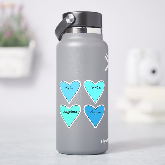 Valentinstag Herz Aufkleber (HydroFlask)