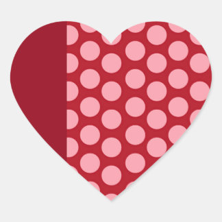 Valentinstag Herz-Aufkleber