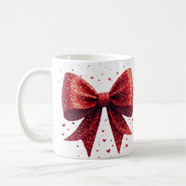 Valentinstag Herz Coquette Bow Kaffeetasse