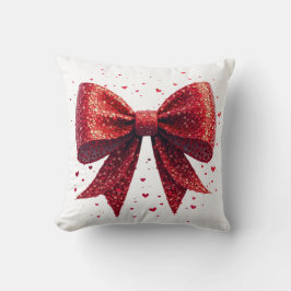 Valentinstag Herz Coquette Bow Kissen