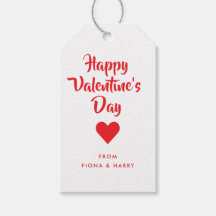 Valentinstag-Herz-Geschenkanhänger