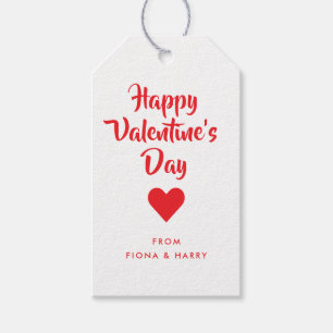 Valentinstag-Herz-Geschenkanhänger Geschenkanhänger