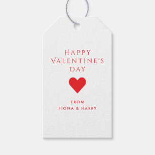 Valentinstag-Herz-Geschenkanhänger Geschenkanhänger