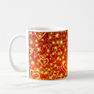 Valentinstag Herz Muster-25022 Kaffeetasse