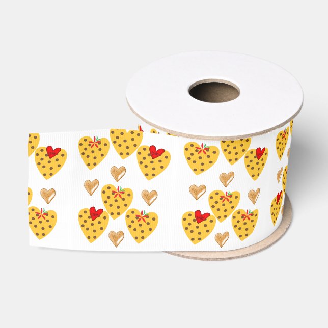 Valentinstag Herz Ribbon Ripsband (Spule)