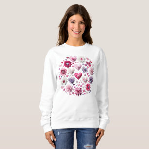 Valentinstag-Herz Sweatshirt