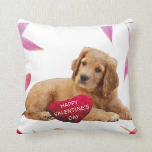 Valentinstag Herzkissen für Hunde Kissen