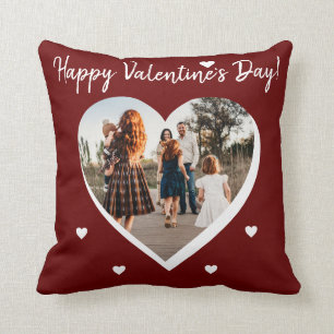 Valentinstag Herzklopfen Foto Kissen