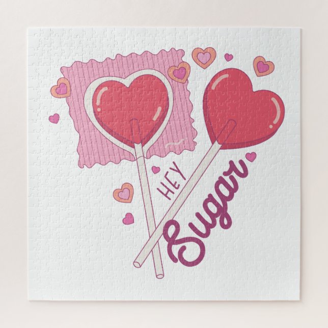 Valentinstag Hey Zucker (Vertikal)
