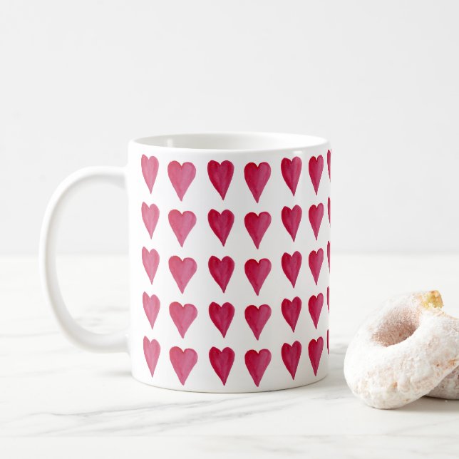 Valentinstag Hübsch Niedlich Kaffeetasse (Mit Donut)