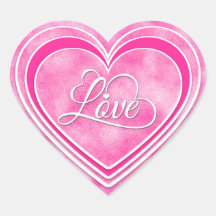 Valentinstag - Hübsche Rosa Herzen Liebe WA