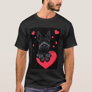 Valentinstag-Hunde-Liebhaber T-Shirt