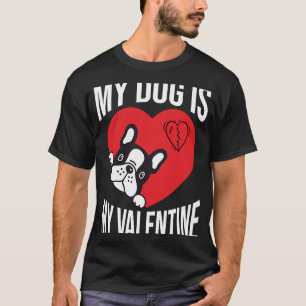 Valentinstag Hunde Männer Frauen T-Shirt