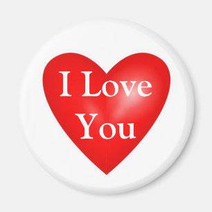 Valentinstag I Liebe Magnet