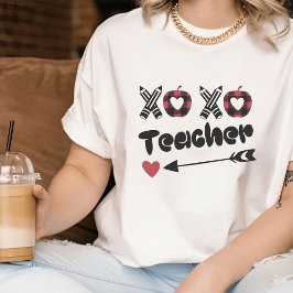 Valentinstag I Niedlich Lehrer T - Shirt