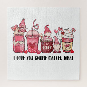 Valentinstag Ich liebe dich Gnom egal was