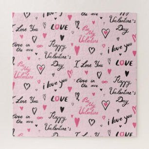 Valentinstag: 'Ich liebe dich' Hintergrund.
