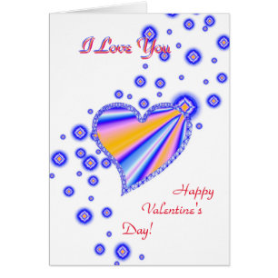 Valentinstag, ich Liebe dich, Regenbogenherz