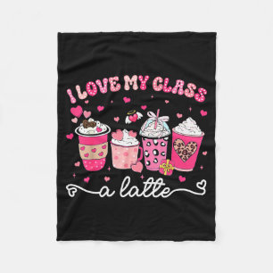 Valentinstag Ich Liebe Meine Cl A Latte Kaffee Fra Fleecedecke