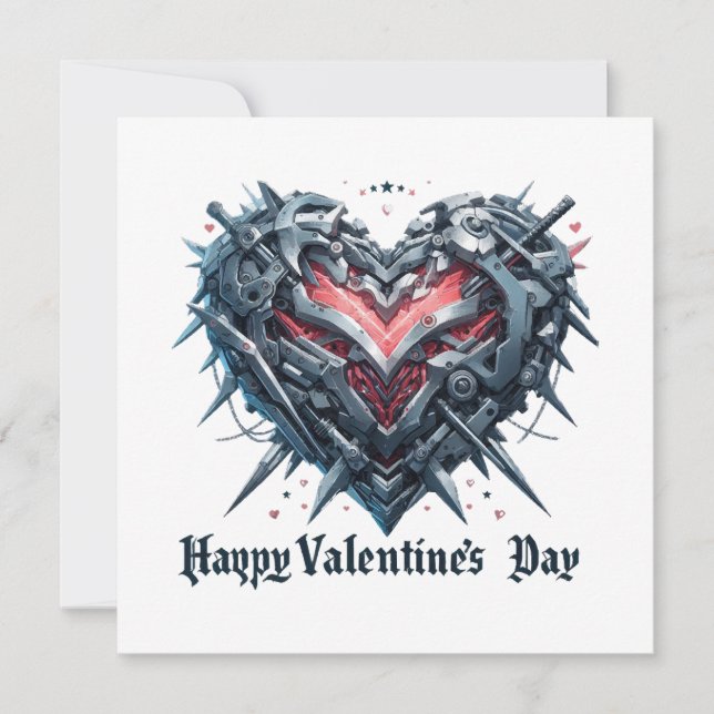 Valentinstag in abgeschirmten Käfigen (Vorderseite)