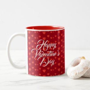 Valentinstag Individuelle Name Zweifarbige Tasse