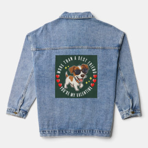 Valentinstag Jeansjacke