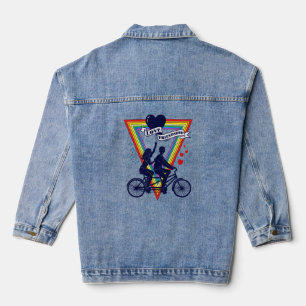 Valentinstag Jeansjacke