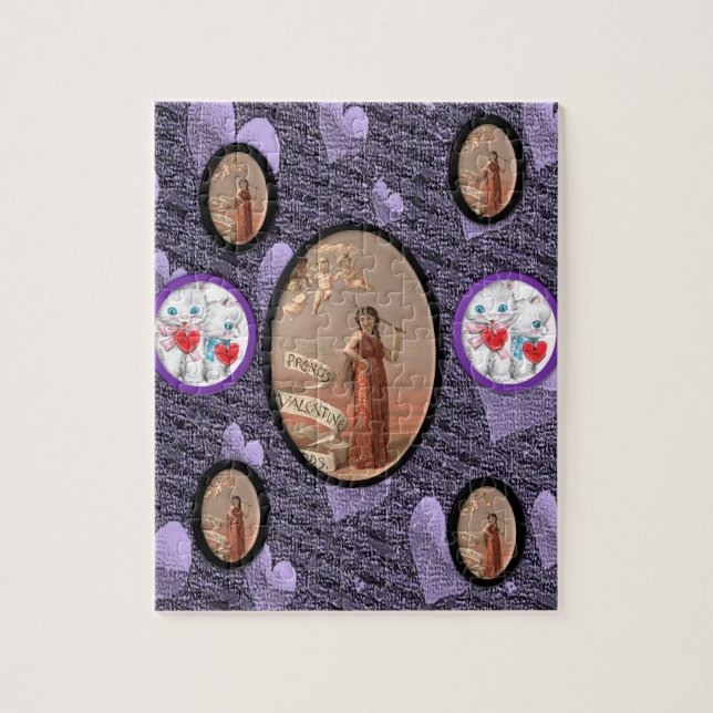 Valentinstag Jigsaw Puzzle (Vertikal)
