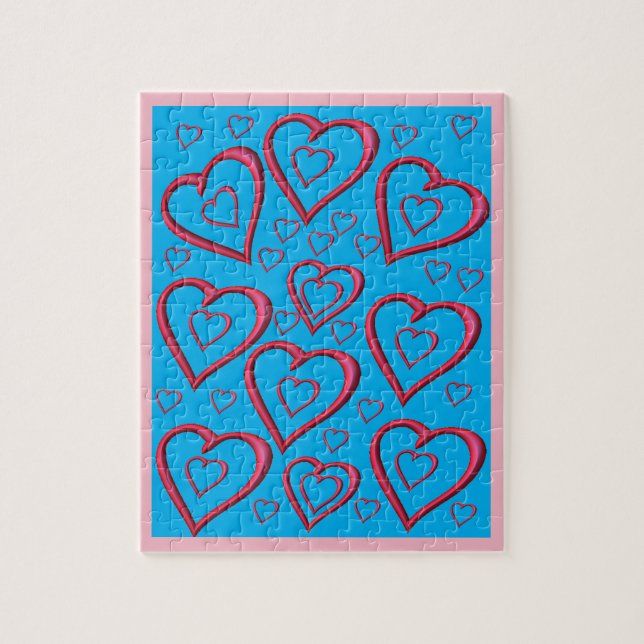 Valentinstag Jigsaw Puzzle (Vertikal)