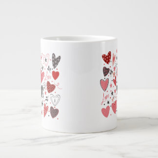 Valentinstag Jumbo-Tasse