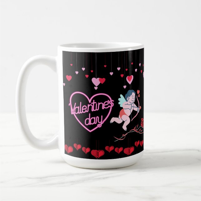 Valentinstag Kaffeetasse (Links)